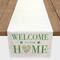 Welcome St Patty Home Short 16" x 72" Cotton Twill Runner